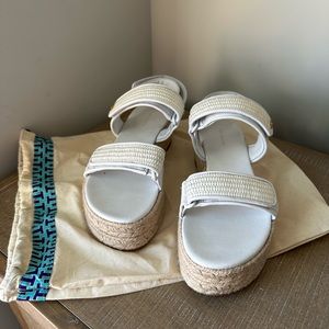 Tory Burch Double Strap Platform Sandal